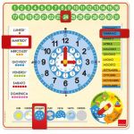 Goula Relógio calendário Escolar Italiano - 51310