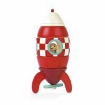 Janod Kit Magnet Small Rocket Red