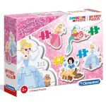 Clementoni Puzzle 3-6-9-12 Peças - Disney Princess - 20813