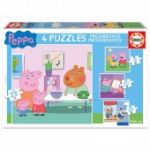 Puzzles Progresivos Porquinha Peppa Pig 12-16-20-25pz - 27230