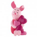 Figura Piglet Corações Ursinho Pooh - 59672