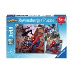 Ravensburger Spider-Man Puzzle in Action 3x49 Peças