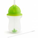 Munchkin Copo Tip & Sip c/ Palha Verde 296ml