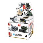Sluban DIS Builder 8 Veículos Sortidos Army - SL0596