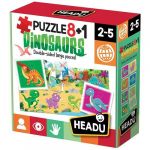 Headu Puzzle 8 + 1 Dinosaurs