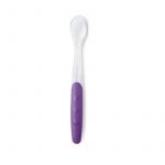 NUK Easy Learning 2 Colheres de Silicone Soft 4m+ Roxo