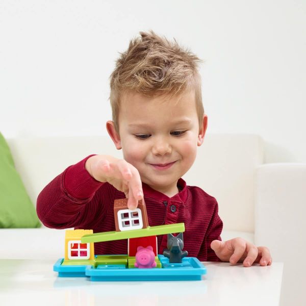 Jogos Smart IQ para Crianças, Puzzle 3D, Construção do Pensamento