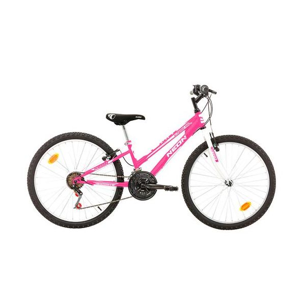 Avigo - Bicicleta Neón 24 Pulgadas Rosa, Bicis 24' Fantasia