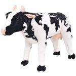 Brinquedo de Montar Vaca Peluche Preto e Branco Xxl - 91342