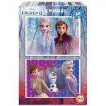 Educa Borrás - Puzzles Frozen II 2x20 peças