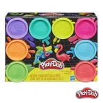 Play-Doh Pack 8 Potes Neon - HASE504