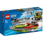 LEGO City Transportador de Barcos de Corrida - 60254