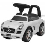 Mini-carro Infantil de Impulso com Pés, Mercedes Benz, Branco - 80089