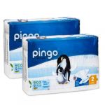 Pingo Pack 2x Fraldas T2 (3-6kg) 84uds