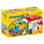 Playmobil 1.2.3. - Camião com Garagem - 70184