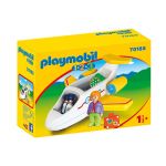 Playmobil 1.2.3. - Avião de Passageiros 1.2.3 - 70185