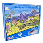 ProFTC Puzzle "Under Water World" Pintar c/ 12 Marcadores (24 Peças)