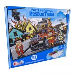 ProFTC Puzzle "Rescue Team" Pintar c/ 12 Marcadores (24 Peças)