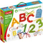 Quercetti Play Montessori ABC+123 - QCT02808