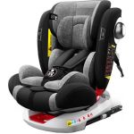 Babify Cadeira Auto On board 360º 0/1/2/3 Preto/Cinza