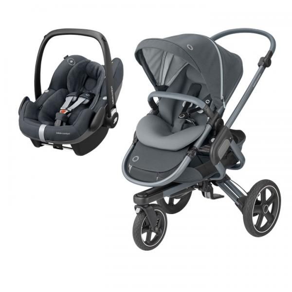 Bebe Confort Conjunto Duo Nova 3 Pebble Pro Essential Graphite Kuantokusta