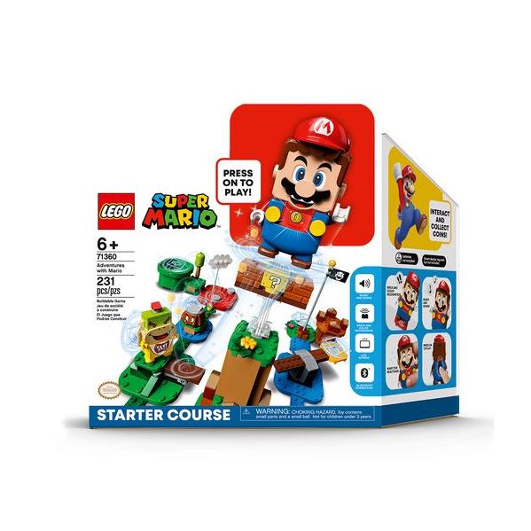 LEGO Pack inicial: Aventuras com Super Mario