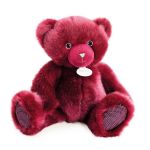 Doudou Et Compagnie Urso de Peluche de Coleção 30 cm Rosa-velho