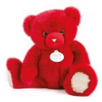 Doudou Et Compagnie Urso de Peluche de Coleção 30 cm Vermelho