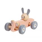 Plan Toys Bunny Racing Car Pastel Collection - PT5717
