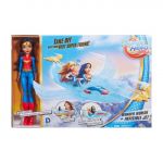 Mattel Dc Super Hero Girls Wonder Woman + Jato Invisível