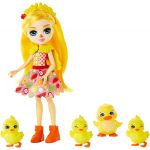 Mattel Enchantimals - Boneca com Animais - Dinah Duck, Slosh, Corn, Butter & Banana - GJX43-3