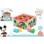 Disney Cubos Formas Madeira Mickey e Minnie Disney Baby