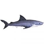 Gaby The Great White Shark Giant Dark Navy / White - GP-175761