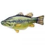 Gaby The Largemouth Bass Medium Green / Black / Yellow - GP-175105