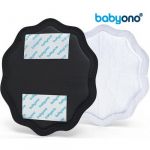 Baby Ono - Discos Absorventes Natural Nursing Breast Pads 24 un. Preto - BO1038