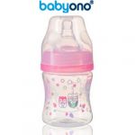 Baby Ono - Biberão anti-cólicas 120 ml Rosa - BO398/01