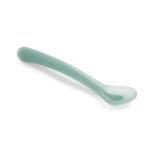 Suavinex Colher de silicone Coelhinhos para Gengivas Sensíveis 4m+ Verde
