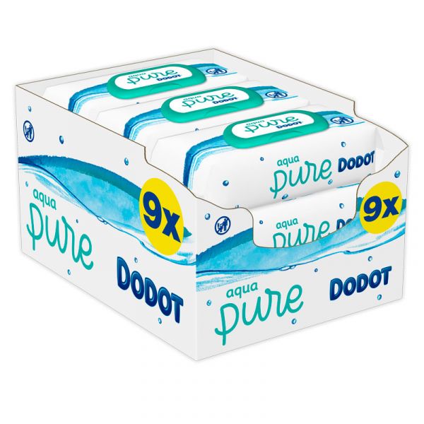 Dodot Aqua Pure Tapa 3X48 144 Units