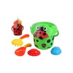 Conjunto de Brinquedos de Praia Ladybug (6 Peças) - S1124924