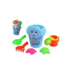 Conjunto de Brinquedos de Praia Happy Elephant (7 Peças) - S1124892