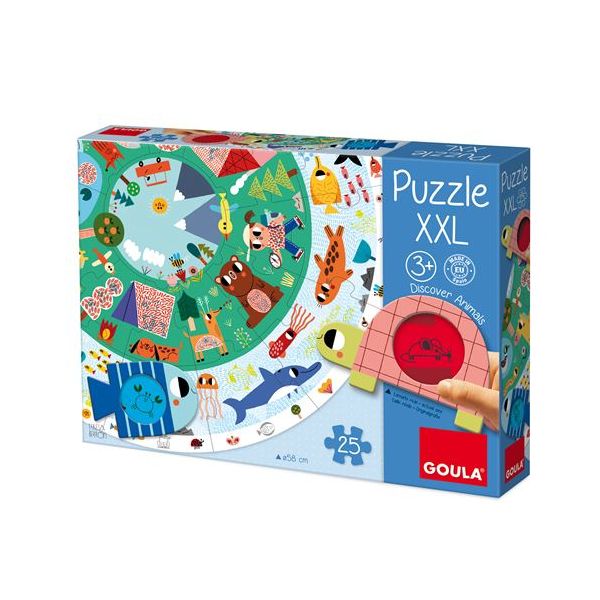 Puzzles e Jogos : Goula Puzzle XXL Números 1-10