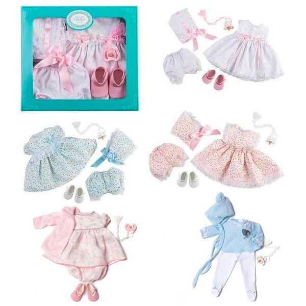 Complementos de roupa para boneca Reborn 46 cm. Guca 10020 - Juguetilandia