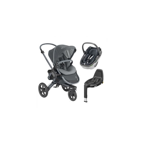 Bebe Confort Conjunto Duo Nova 3 Coral C Base Isofix Essential Graphite Kuantokusta Bebe Confort Conjunto Duo Nova 3 Coral C Base Isofix Essential Graphite Kuantokusta
