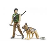 Bruder Guarda florestal com cão e equipamento - 62660