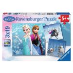 Ravensburger Puzzle Winter Adventures 3 X 49 Peças Disney Frozen - 09264 2