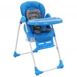 Cadeira de Refeição para Bebé Blue e Cinzento - 10187