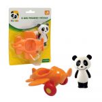 Panda - Mini Veículos com Figuras: Avião
