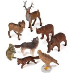 Miniland Forest Animals 8 Un. - 8413082251260