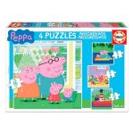 Educa Borras Puzzles Progresivos Peppa Pig 6-9-12-16 - 8412668159181