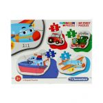 Clementoni Puzzle My First Puzzle Means of Transport 2-3-4-5 pzs - 8005125208111